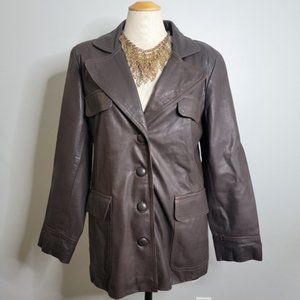 Vintage Banny Pel Medium Leather Jacket